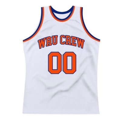 Knicks "HOME" Inspired WRUCREW Basketball Jersey